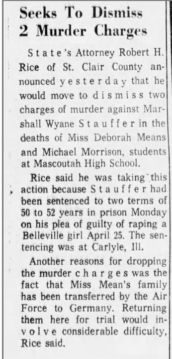 Seeks to dismiss 2 murder charges